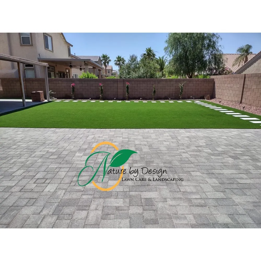 Expert landscape installation for outdoor upgrades in Las Vegas, NV by Nature by Design
