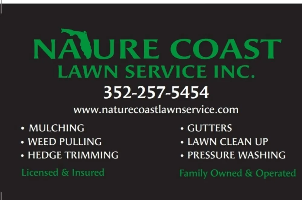 Affordable landscape design near you across Crystal River, FL - Nature Coast Lawn Service