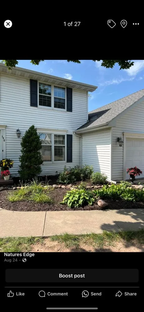 Affordable yard maintenance for homes across De Pere, WI - Nature Edge Landscaping