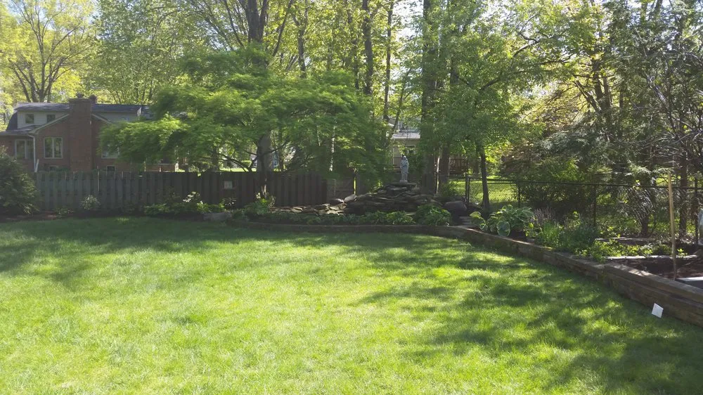 Professional garden landscaping for year-round maintenance in Parma, OH by Nature In Bloom