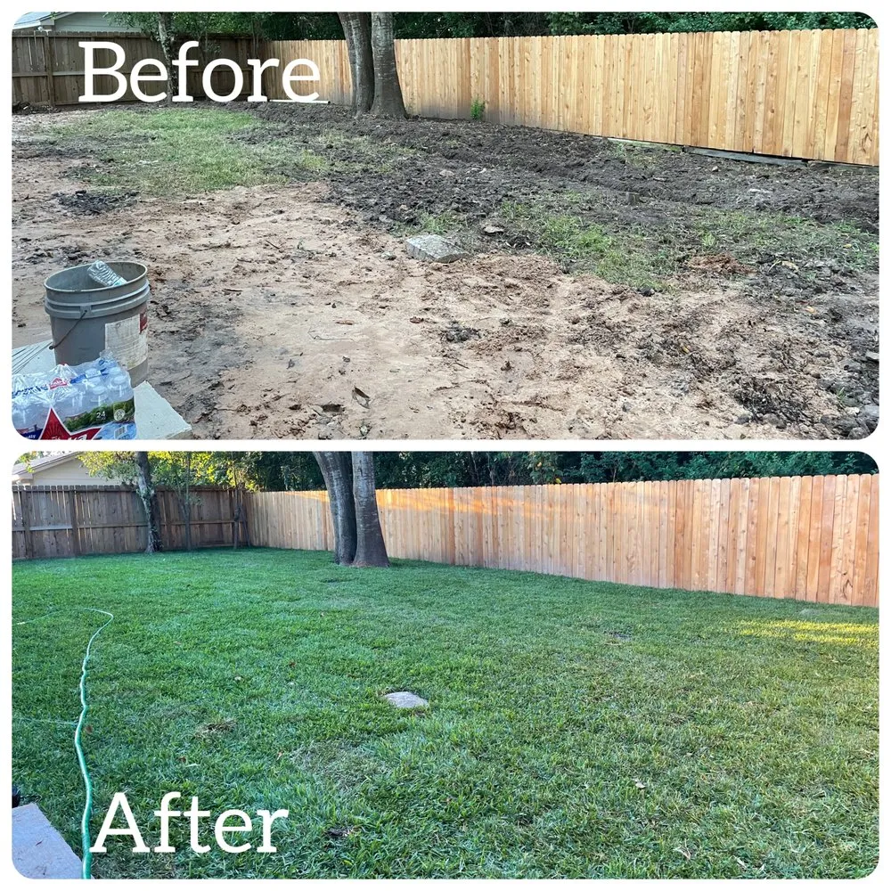 Expert yard maintenance for beautiful yards in Houston, TX by Nature Neighbor