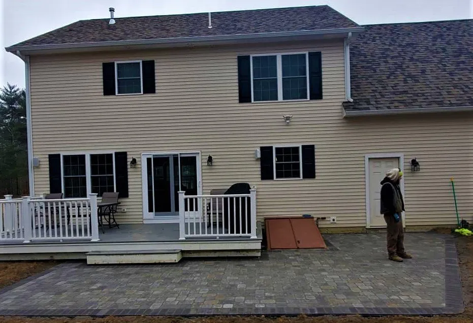 Local lawn mowing service for year-round maintenance in Warwick, RI by Nature Redesigned Landscaping