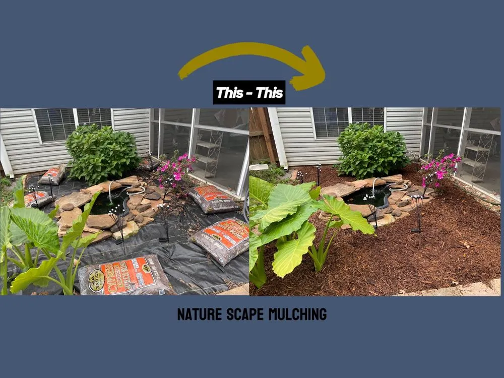 Affordable garden landscaping near you in Oak Ridge, TN by Nature Scape Mulching