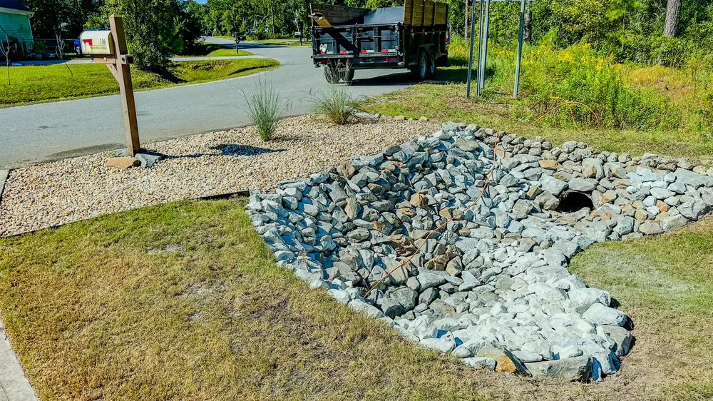 Local garden landscaping for residential properties in Hampstead, NC by Nature Tones Landscaping & Hardscaping