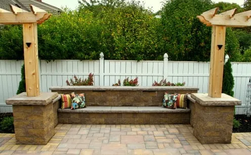 Professional garden landscaping in Penfield, NY by Natures Accent's