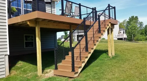 Professional lawn mowing service for homes across Penfield, NY - Natures Accent's