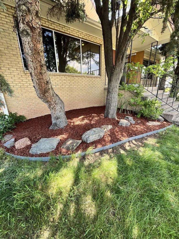 Custom yard cleanup service with custom design in Lakewood, CO by Nature's Ascend