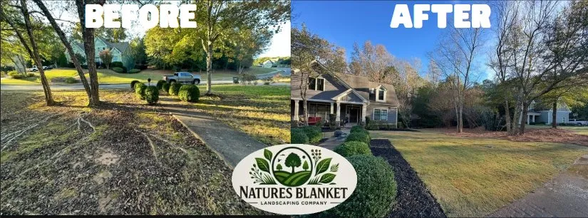 Top-rated yard maintenance with custom design in Lawrenceville, GA by Natures Blanket