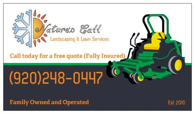 Custom landscape installation in Fort Atkinson, WI - Natures call land clearing