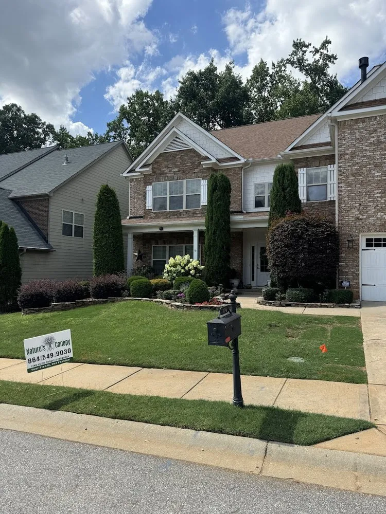 Custom lawn mowing service for beautiful yards across Greer, SC - Nature's Canopy