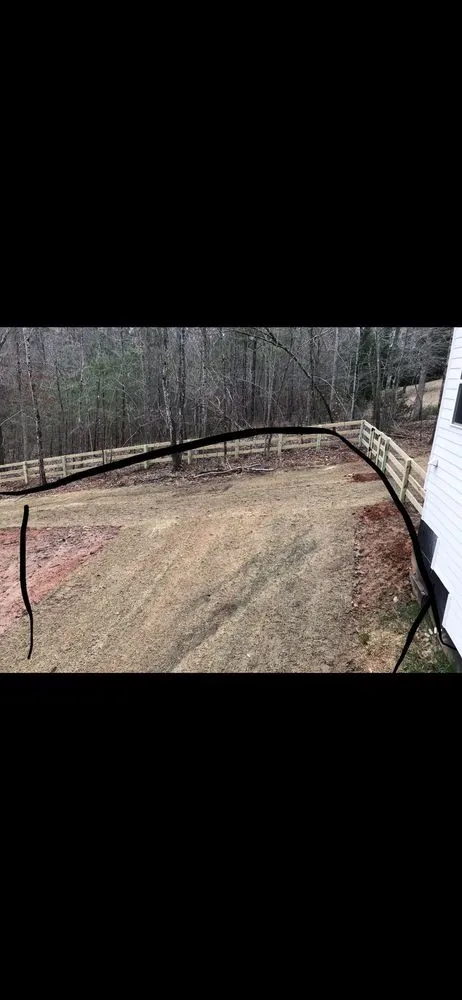 Custom landscape installation in Dawsonville, GA by Nature's Color