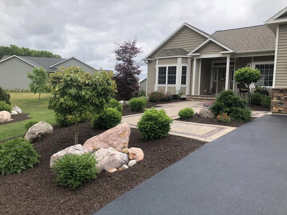 Trusted lawn mowing service with custom design across Fabius, NY - Nature's Companion Landscaping