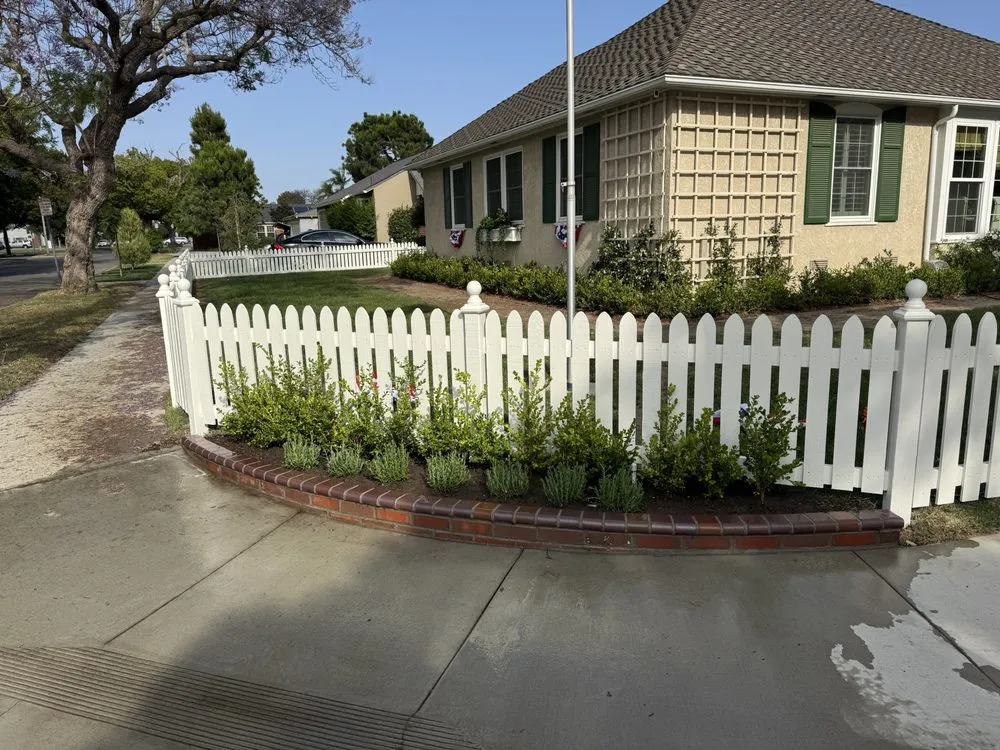 Top-rated lawn mowing service with custom design in Cerritos, CA by Natures Craft Landscaping