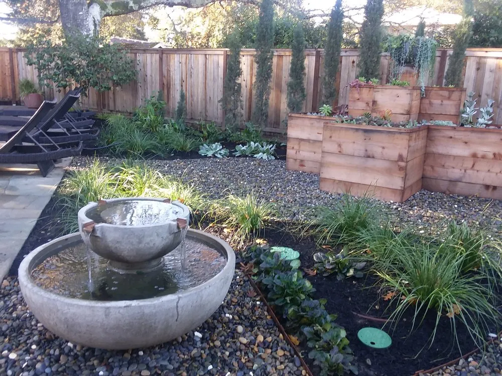 Professional outdoor landscaping in Guerneville, CA - Nature’s Designs