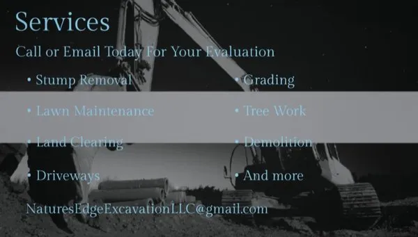 Natures Edge Excavation