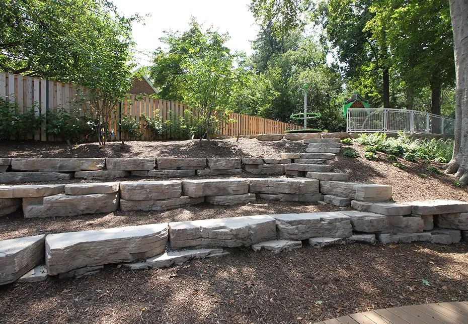Top-rated residential landscaping in East Peoria, IL by Natures Edge Hardscapes