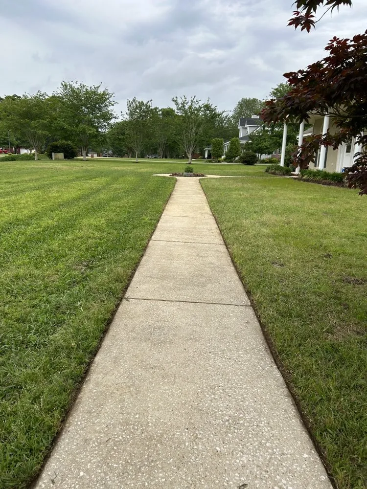 Custom landscape installation for homes across Fairhope, AL - Natures Edge Landscaping