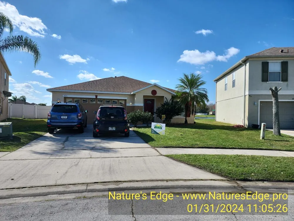 Local lawn care service for residential properties in Orlando, FL by Nature's Edge Property Maintenance