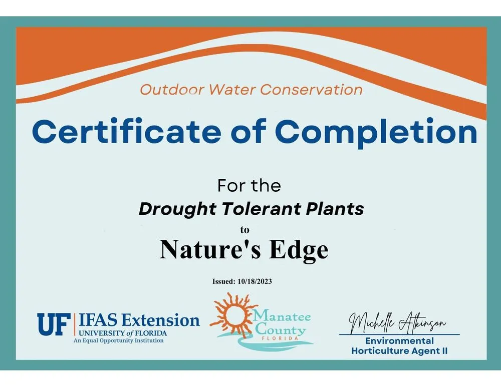 Custom garden landscaping for homes in Orlando, FL by Nature's Edge Property Maintenance