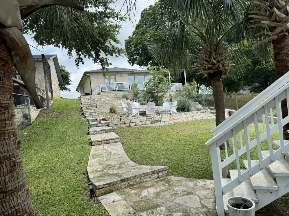 Expert landscaping services for residential properties in Sunrise Beach Village, TX by Natures Edge