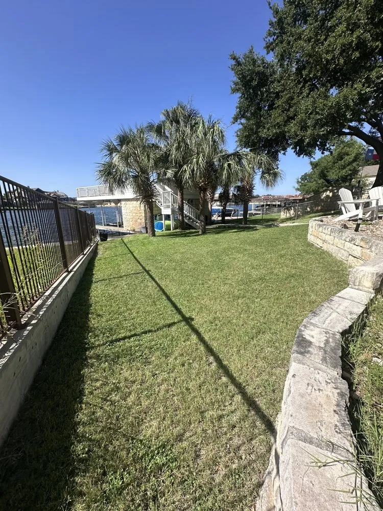 Professional residential landscaping in Sunrise Beach Village, TX by Natures Edge