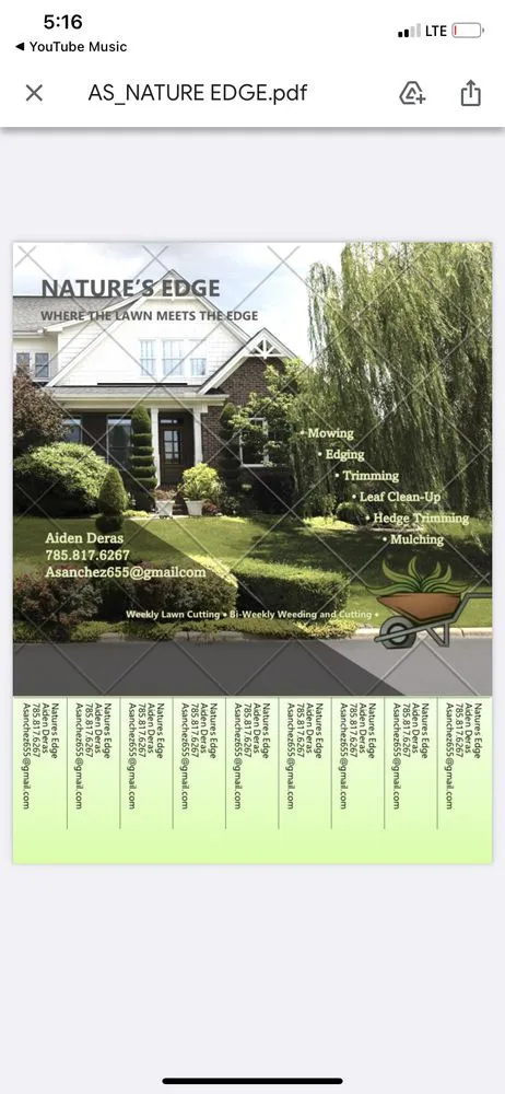 Top-rated landscape design with custom design in Topeka, KS by Natures Edge