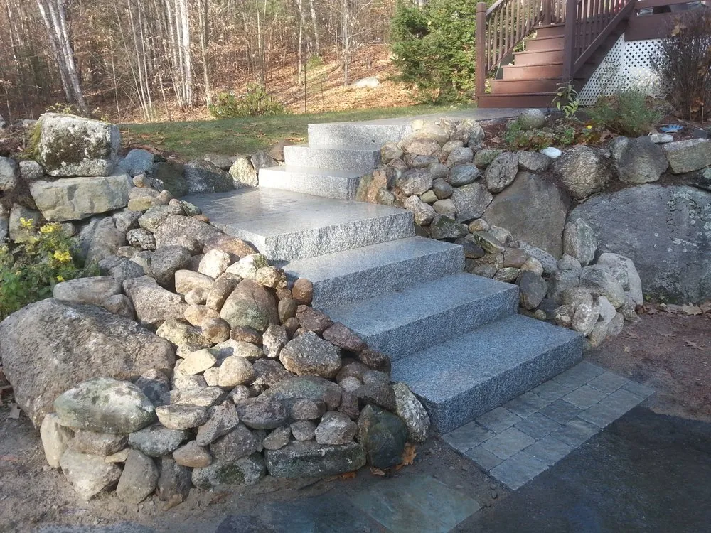 Affordable lawn mowing service with custom design across Gilford, NH - Natures Elite Landscaping