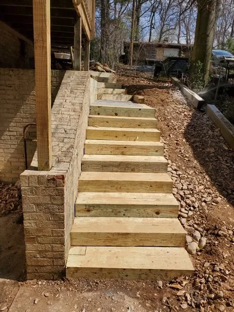 Custom residential landscaping with custom design across Rockville, MD - Nature's Friends Landscaping