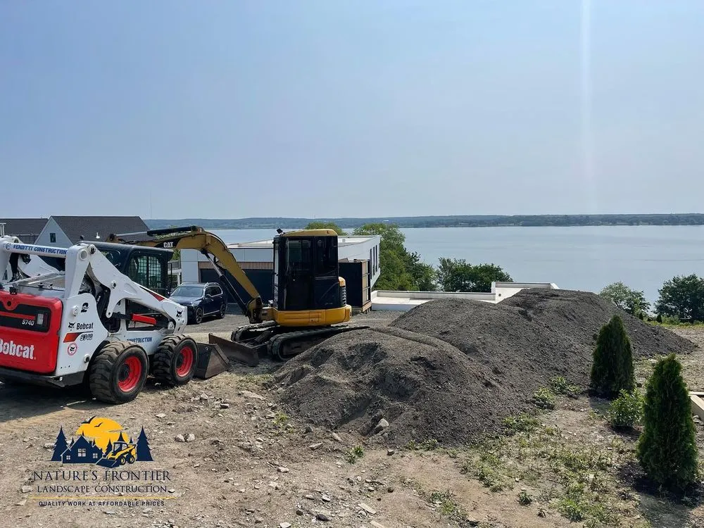 Expert yard cleanup service in East Providence, RI by Nature's Frontier Landscaping & Construction