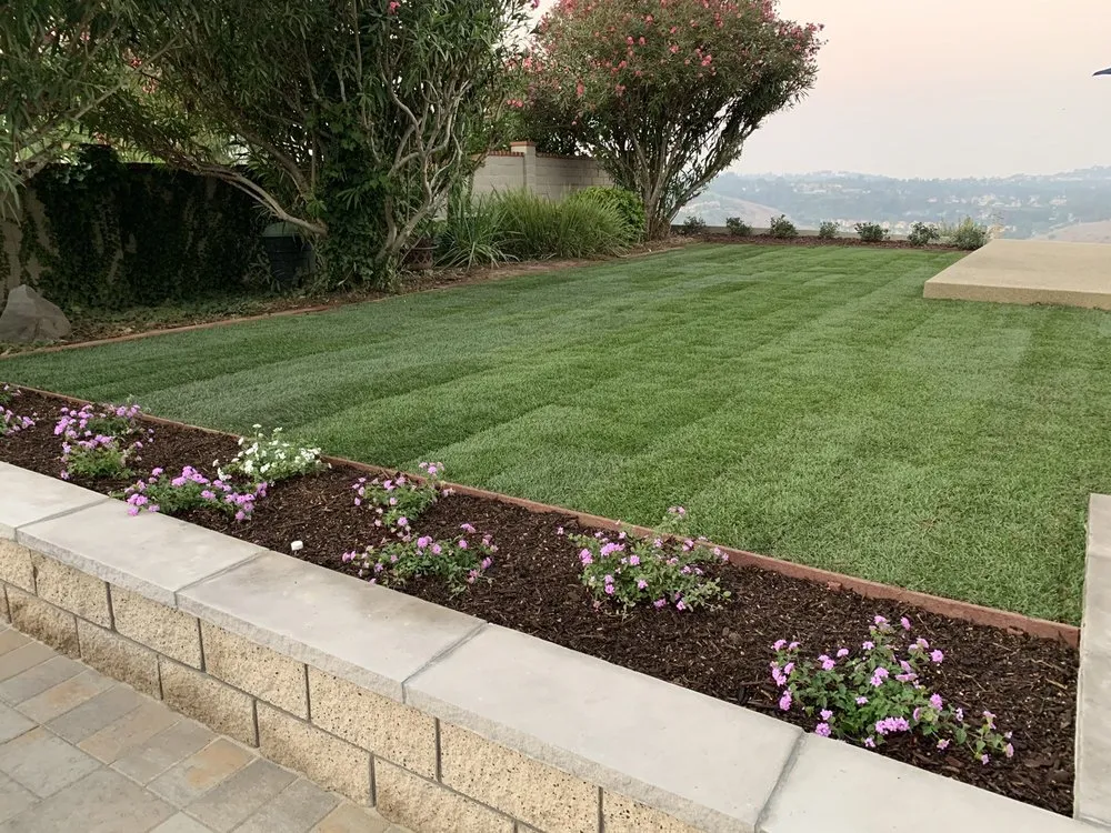 Reliable lawn mowing service for year-round maintenance in Laguna Beach, CA by Nature's Gardeners