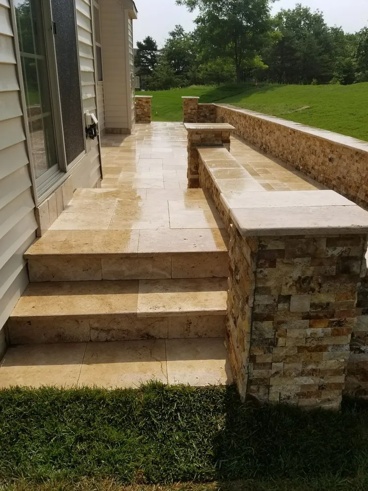 Custom landscape design in Berlin, NJ by Natures Green Landscaping