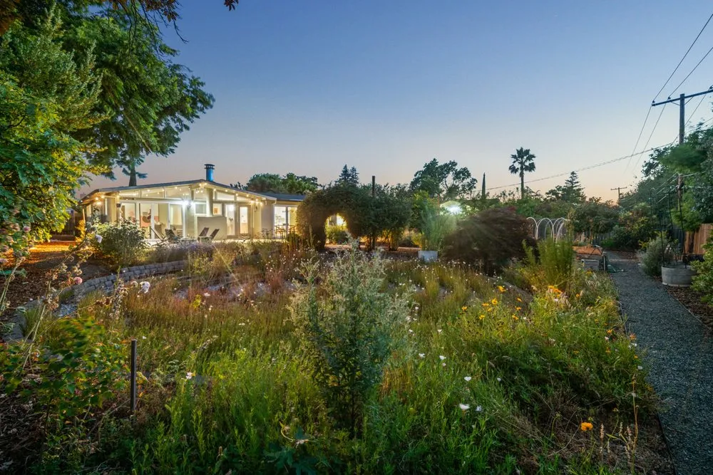 Expert garden landscaping for homes in Sacramento, CA by Nature's Harmony