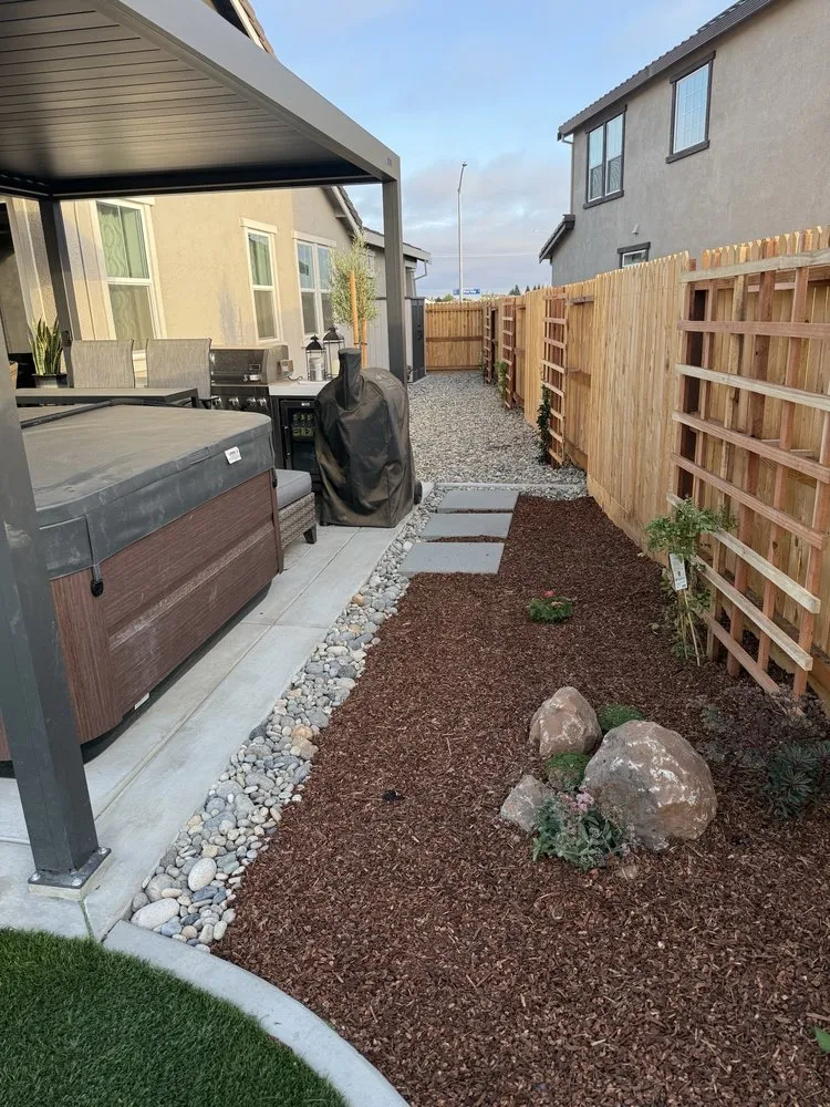 Top-rated garden landscaping for homes in Sacramento, CA by Nature's Harmony