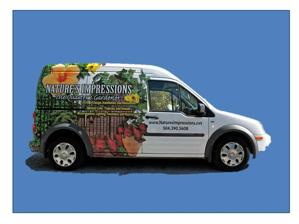 Custom garden landscaping in New Orleans, LA by Nature's Impressions