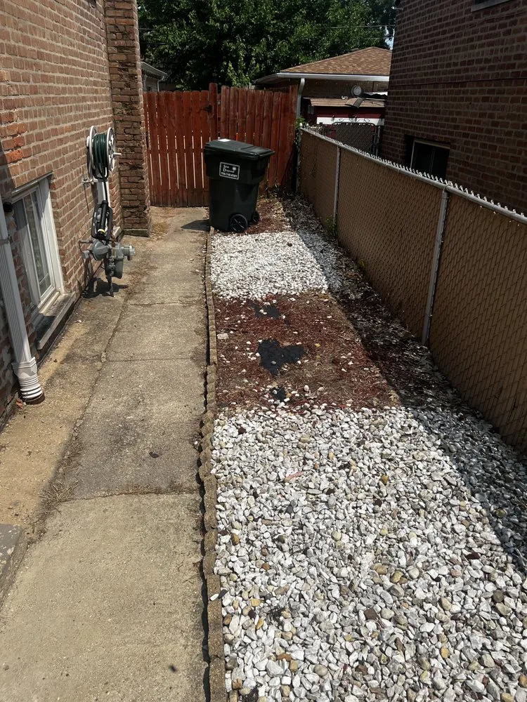 Custom landscape installation near you across Homewood, IL - Nature’s Nubian Touch Landscaping