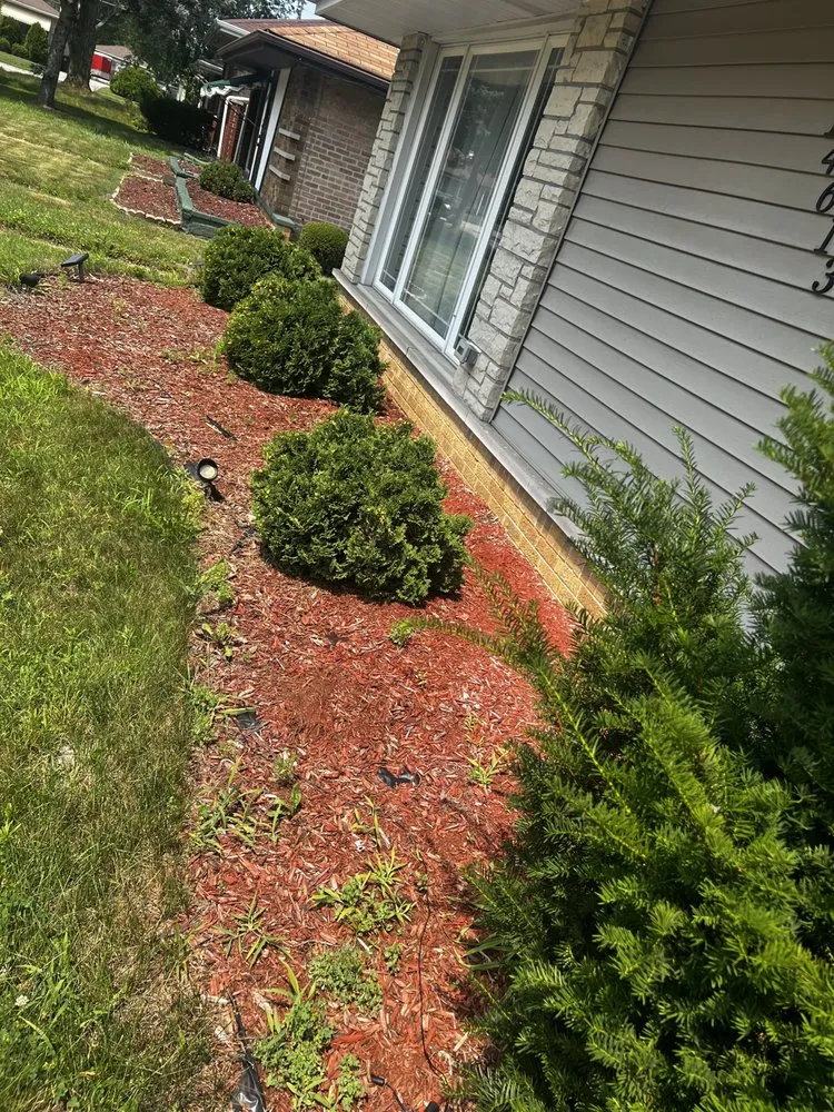 Custom landscaping services for homes in Homewood, IL by Nature’s Nubian Touch Landscaping