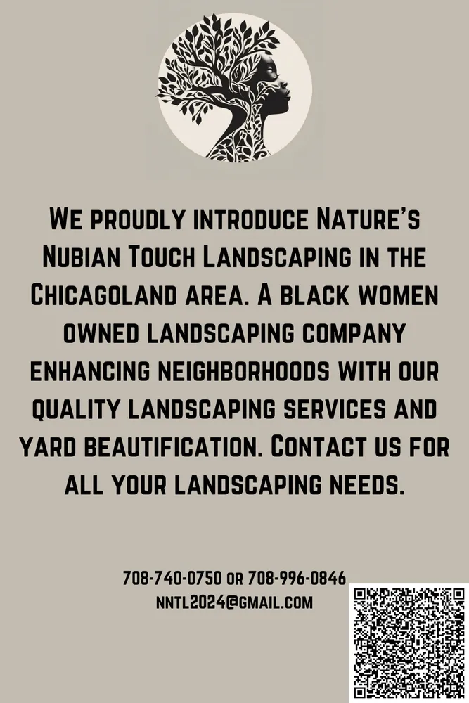 Local landscape installation for homes in Homewood, IL by Nature’s Nubian Touch Landscaping