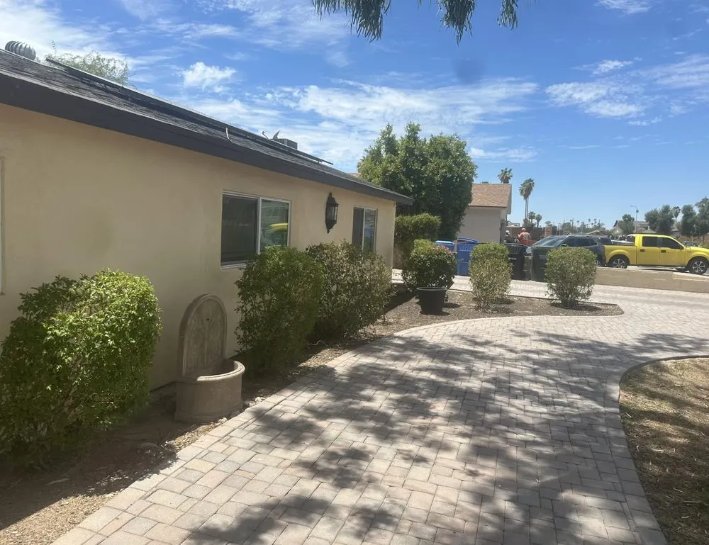 Reliable lawn mowing service for year-round maintenance across Phoenix, AZ - Nature’s Oasis Landscaping