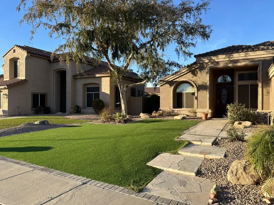Professional residential landscaping for outdoor upgrades in Phoenix, AZ by Nature’s Oasis Landscaping