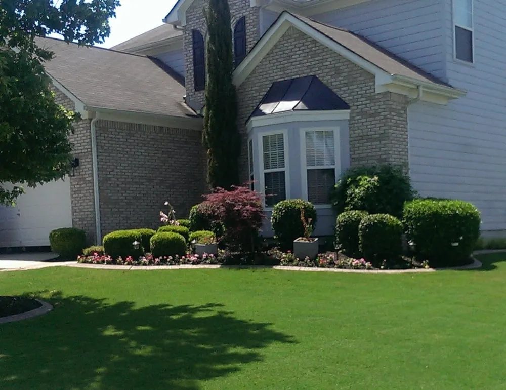 Professional landscape design with custom design in Snellville, GA by Nature's Own Landscape Solutions