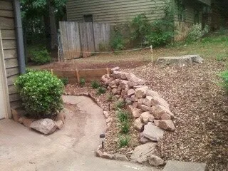 Reliable landscape installation with custom design in Snellville, GA by Nature's Own Landscape Solutions