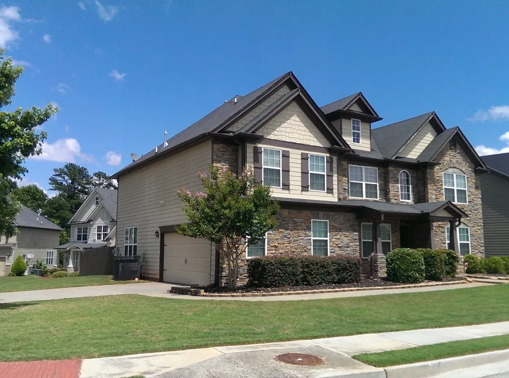 Expert landscape installation in Snellville, GA by Nature's Own Landscape Solutions