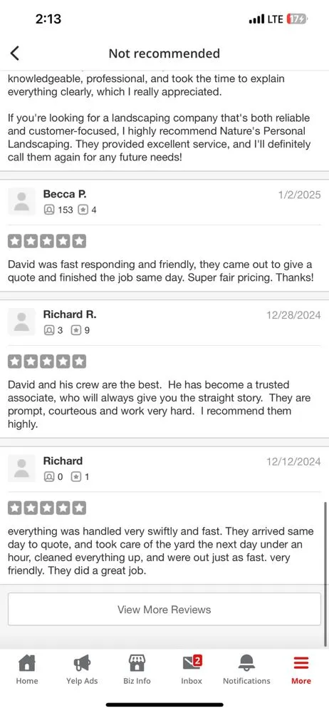 Local landscape installation for homes in Las Vegas, NV by Natures Personal Landscaping