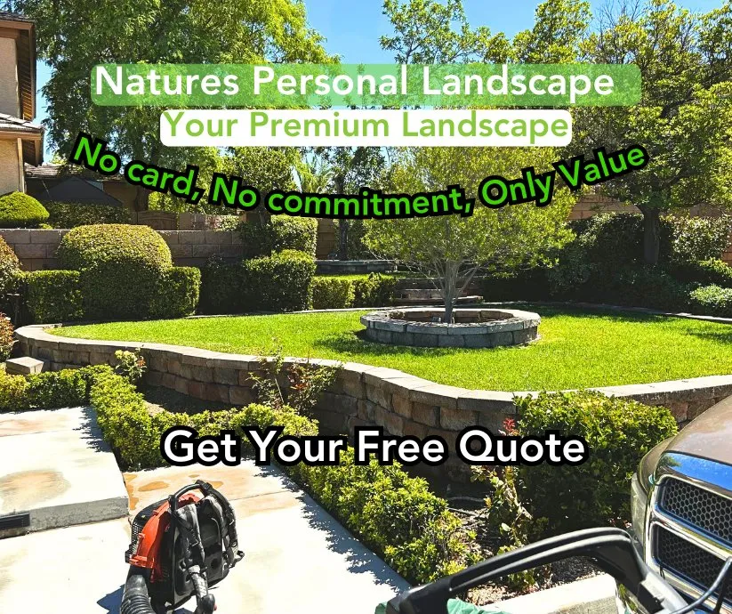 Expert residential landscaping for residential properties across Las Vegas, NV - Natures Personal Landscaping