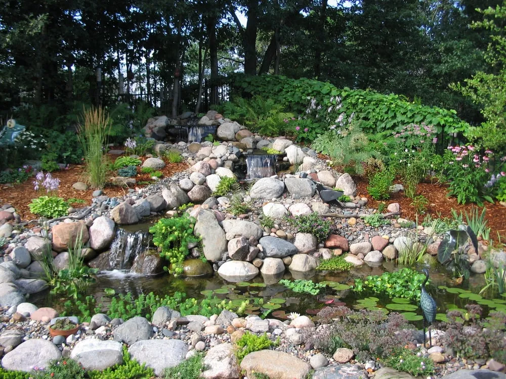 Custom yard cleanup service with custom design across Hastings, MN - Nature's Quest Landscape & Design
