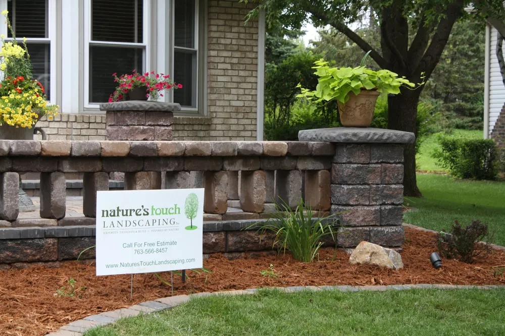 Local outdoor landscaping for homes across Minneapolis, MN - Nature's Touch Landscaping