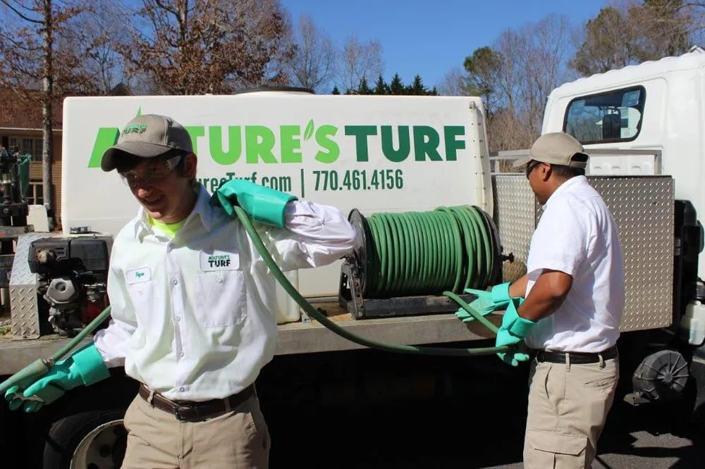 Affordable landscaping services for year-round maintenance in Fayetteville, GA by Nature's Turf
