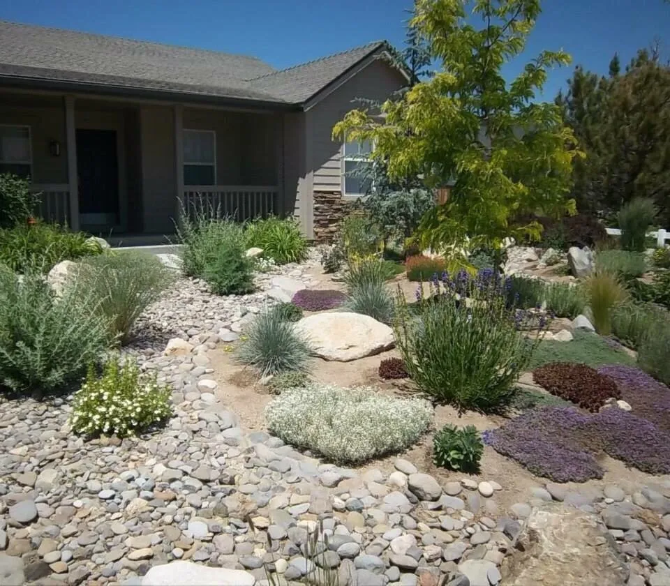 Custom garden landscaping in Gardnerville, NV - Naturescape