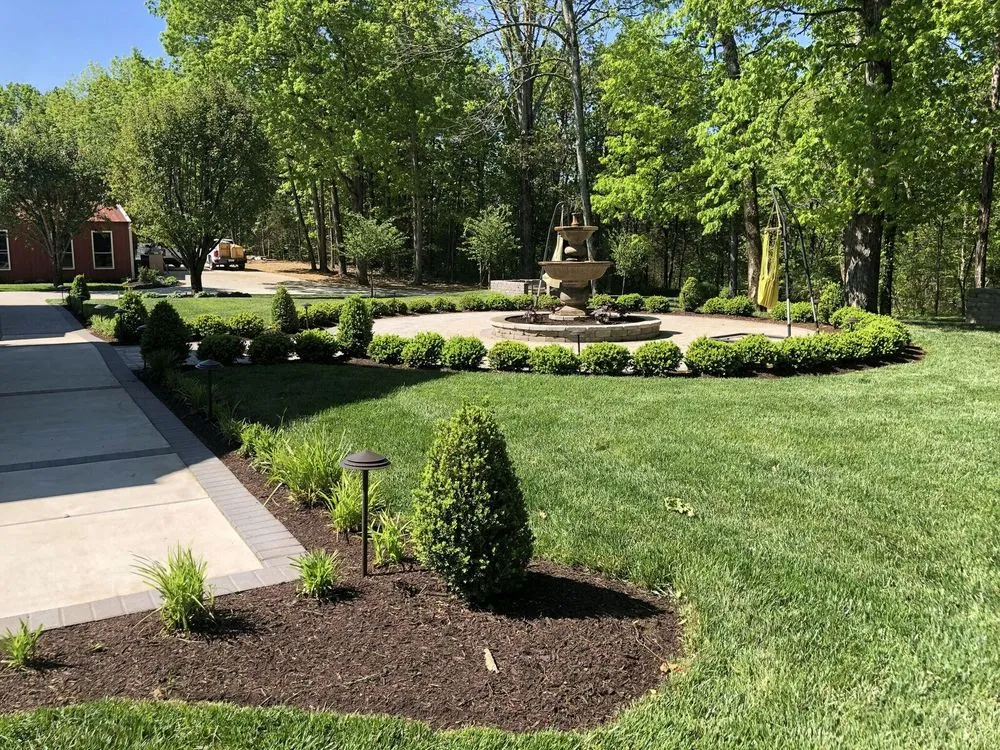 Affordable landscape installation for residential properties in Murfreesboro, TN by NaturEscape