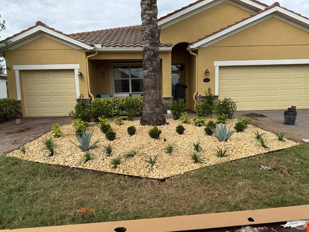 Professional yard cleanup service in Palmetto, FL by NatureScapes Services LLC.